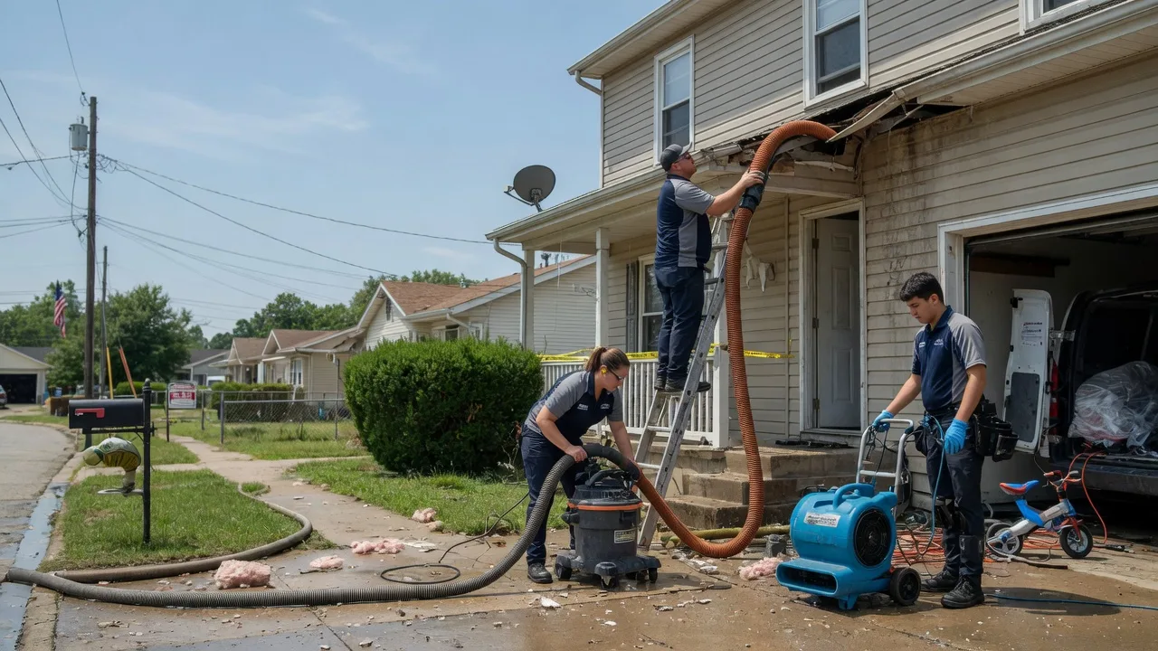Water Damage Restoration in Wheelersburg, OH near me
